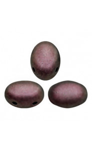 Les perles par Puca® Samos Perlen Metallic mat dark violet 23980/94108